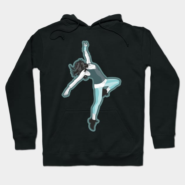 Dance Girl Hoodie by ilhnklv